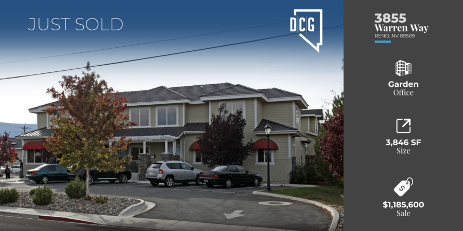 DCG’s Principal, Travis Hansen, Represents Buyer in Acquiring 3,846 SF Central Reno Office